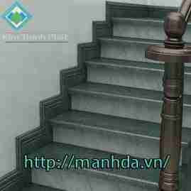 cầu thang đá cừ cám xanh cầu thang đá cừ cám xanh