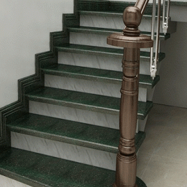 Cầu thang đá granite Cầu thang đá granite