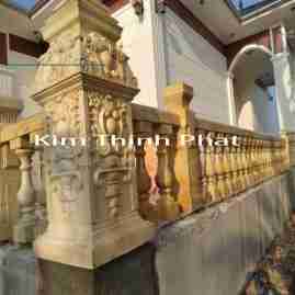 lan can con tiện đá granite 02 lan can con tiện đá granite 02