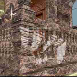 Lan can con tiện đá granite 42 Lan can con tiện đá granite 42