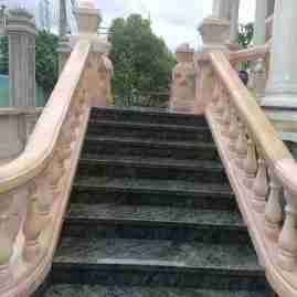 Đá hoa cương cầu thang granite 073 bậc tam cấp lan can đá đẹp Đá hoa cương cầu thang granite 073 bậc tam cấp lan can đá đẹp