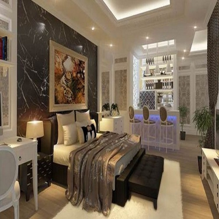 Kinh nghiệm chọn đá hoa cương thiết kế phòng ngủ