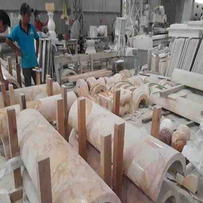 Tổng hợp giá cột đá hoa cương vuông Tổng hợp giá cột đá hoa cương vuông