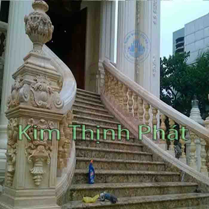 Trụ đá hoa cương cầu thang bậc cấp Trụ đá hoa cương cầu thang bậc cấp