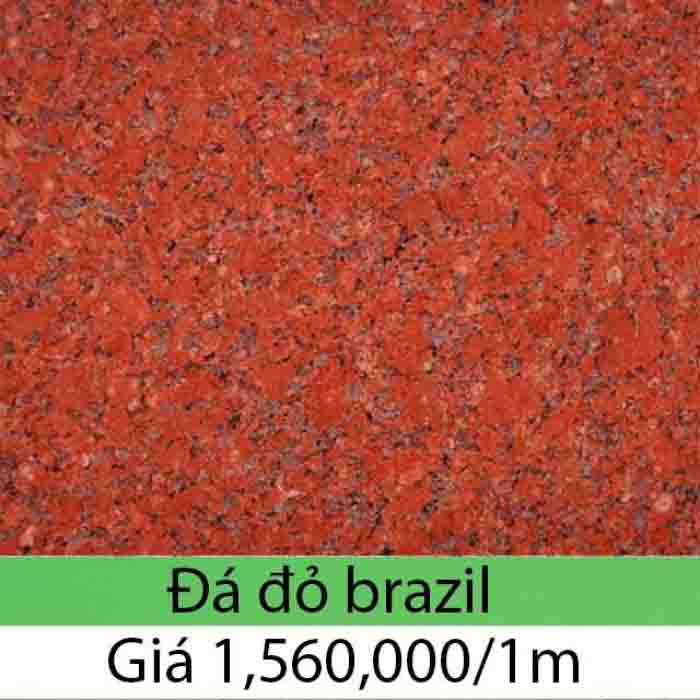 Bảng gia đá hoa cương granite đỏ brazil giá mới Bảng gia đá hoa cương granite đỏ brazil giá mới