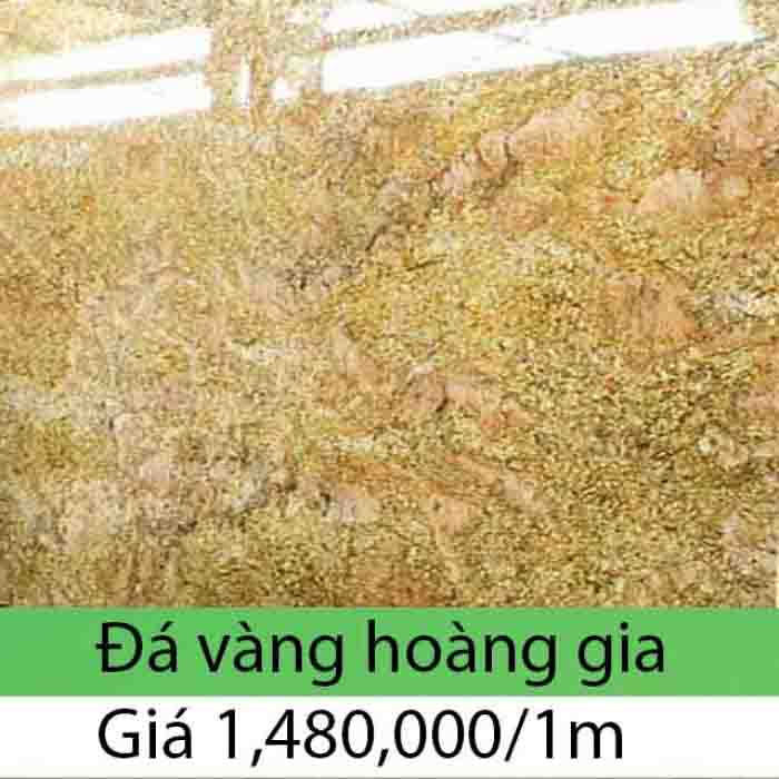 giá đá hoa cương granite vàng hoàng gia