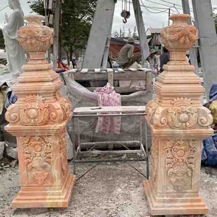 Các loại trụ đá hoa cương Các loại trụ đá hoa cương
