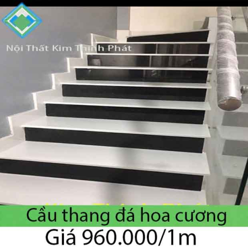 Bộ sưu tập mẫu cầu thang đá hoa cương phong cách châu Âu đẹp