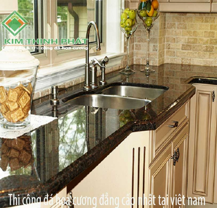 Tủ bếp đá granite Tủ bếp đá granite