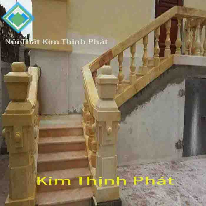 Cầu thang đá vàng hoàng gia f8 Cầu thang đá vàng hoàng gia f8