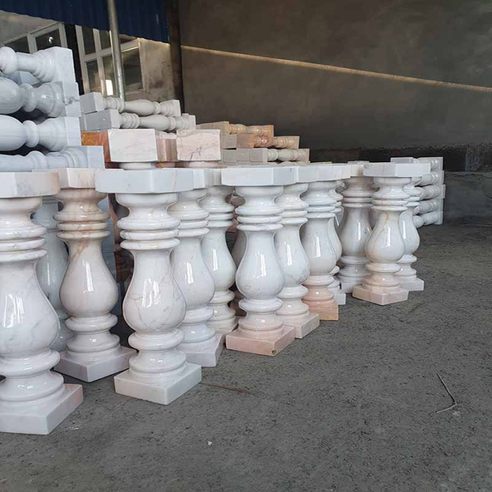 con tiện đá granite trắng 01 con tiện đá granite trắng 01