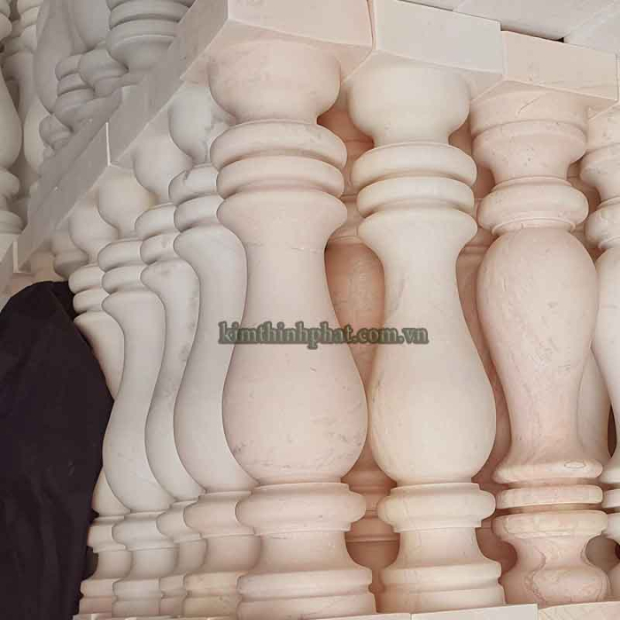 Con tiện đá hoa cương lan can aman kem