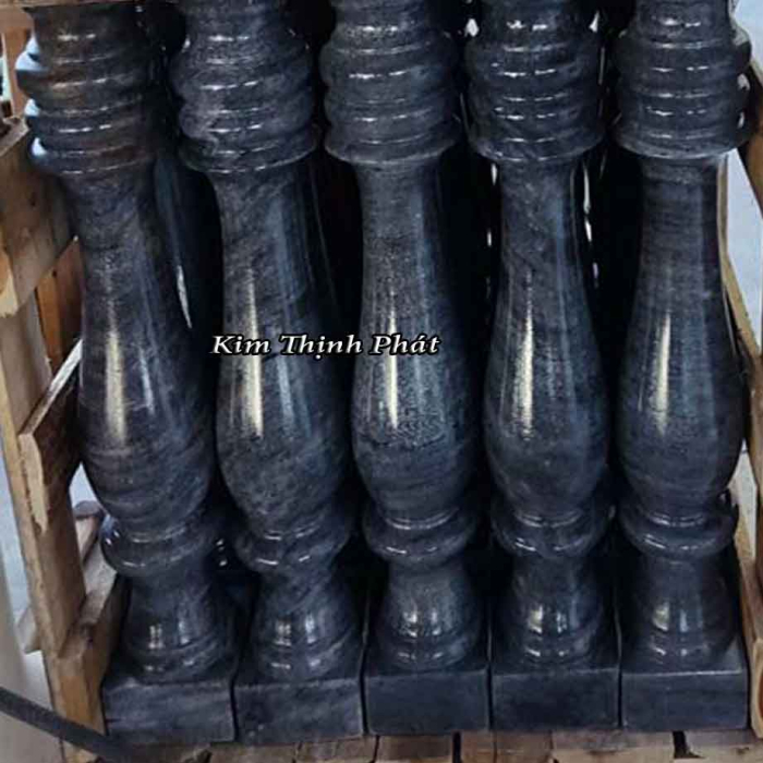 Con tiện đá hoa cương lan can tím tự nhiên Con tiện đá hoa cương lan can tím tự nhiên