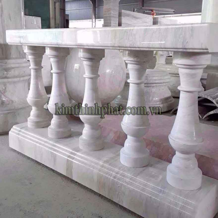 Con tiện đá hoa cương lan can vân mây Con tiện đá hoa cương lan can vân mây