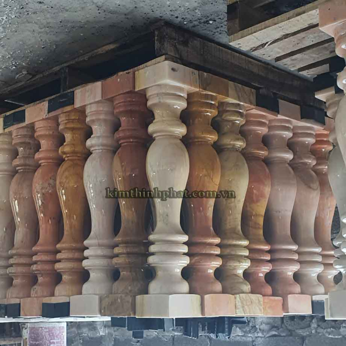 lục bình đá hoa cương vàng f023