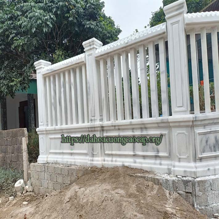 Mẫu công trình thi công đá hoa cương tường rào Mẫu công trình thi công đá hoa cương tường rào