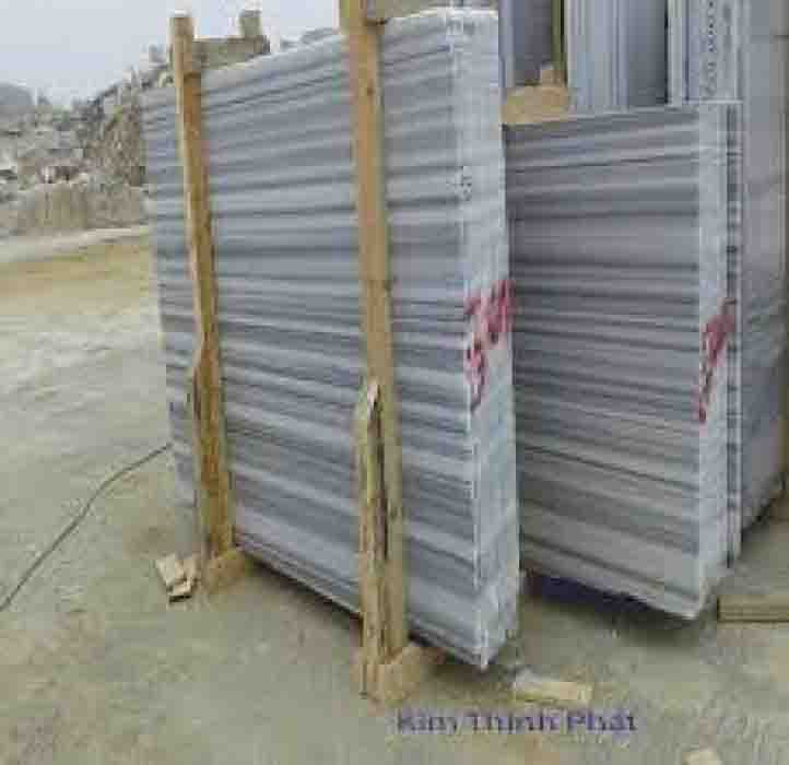 Đá hoa cương trắng sọc vân gỗ giá 1,450,000 một mét Đá hoa cương trắng sọc vân gỗ giá 1,450,000 một mét