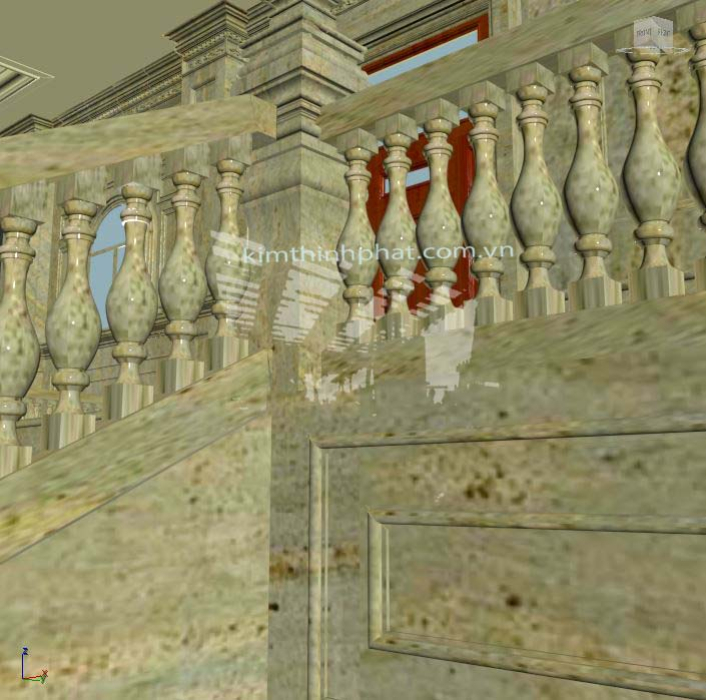 Con tiện đá hoa cương lan can tím granite tự nhiên Con tiện đá hoa cương lan can tím granite tự nhiên
