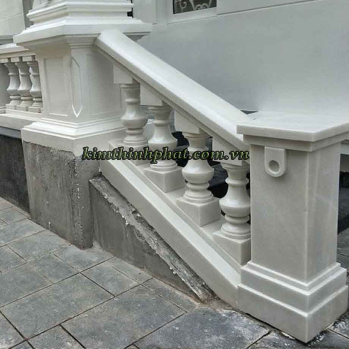 con tiện đá lan can granite trắng 26 con tiện đá lan can granite trắng 26