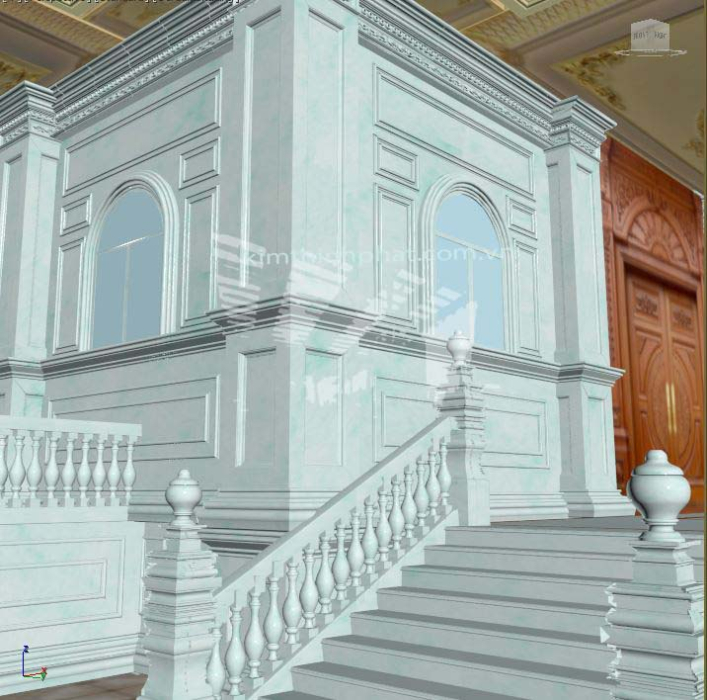 con tiện đá lan can granite trắng 31 con tiện đá lan can granite trắng 31