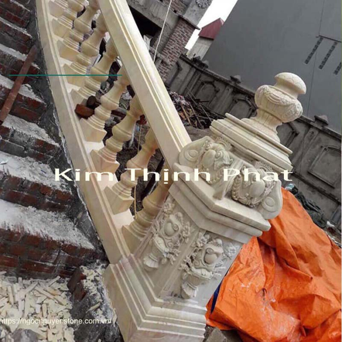 lan can con tiện đá granite 07 lan can con tiện đá granite 07