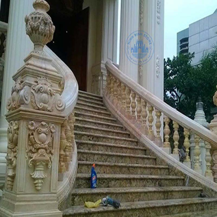 lan can con tiện đá granite 27 lan can con tiện đá granite 27
