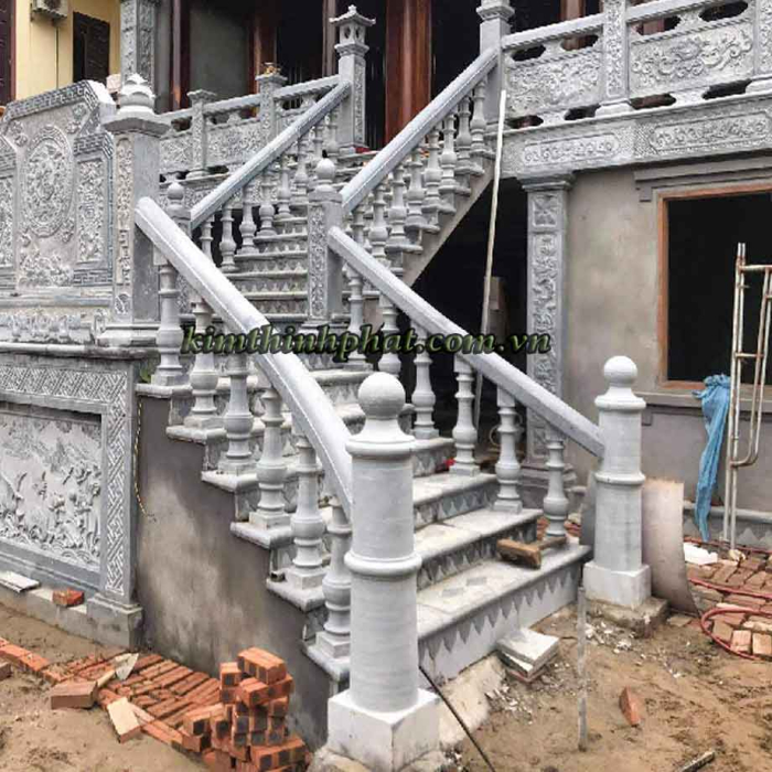 Lan can con tiện đá granite 46 Lan can con tiện đá granite 46
