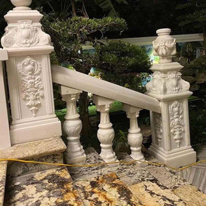 Lan can con tiện đá granite 52 Lan can con tiện đá granite 52