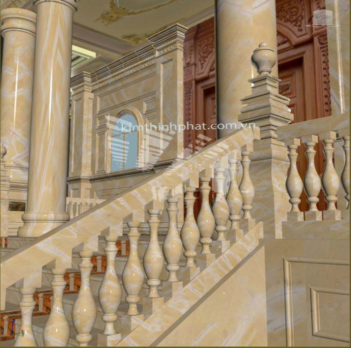 lan can con tiện đá granite vàng 3 lan can con tiện đá granite vàng 3