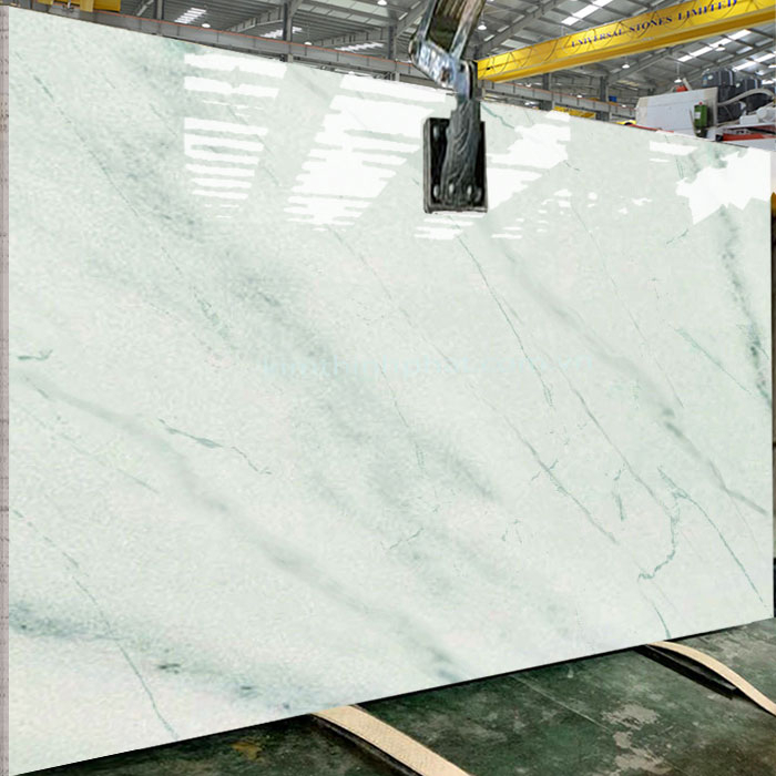 Đá trắng vân xanh Đá trắng vân xanh