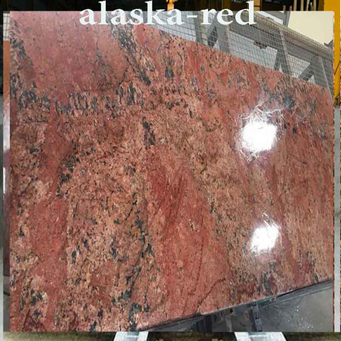Đá hoa cương alaska red Cao Cấp