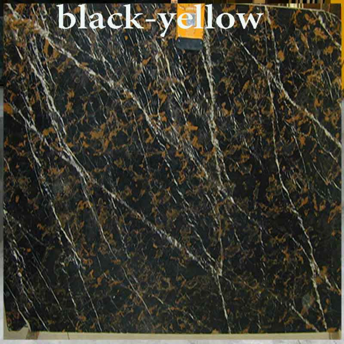 Đá marble black yellow cao cấp