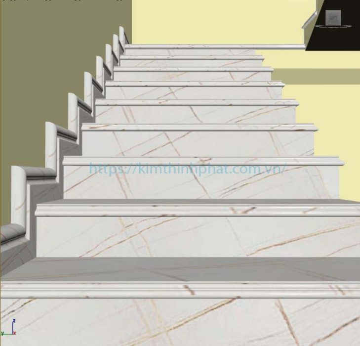 Giá đá hoa cương marble lát cầu thang 2023