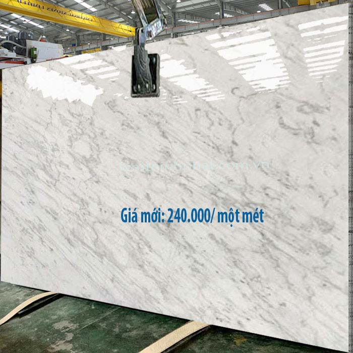 Đá hoa cương trắng bianco carara tự nhiên giá rẻ nhất Đá hoa cương trắng bianco carara tự nhiên giá rẻ nhất