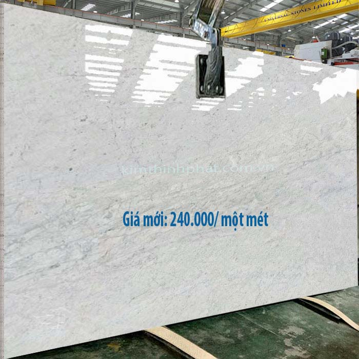 Đá hoa cương trắng carara tự nhiên giá rẻ nhất