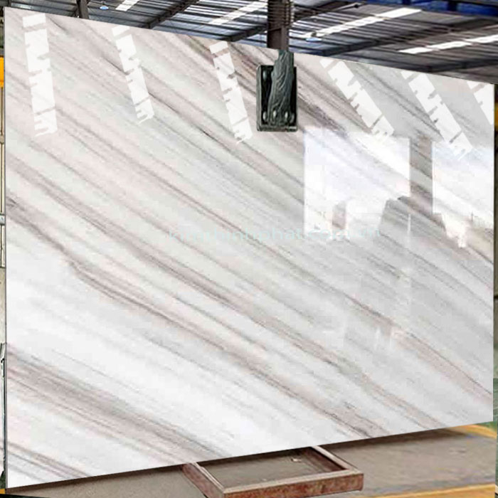 Giá đá marble trắng vân gỗ