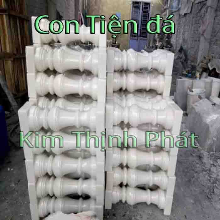 con tiện đá hoa cương marble trắng kim thịnh phát