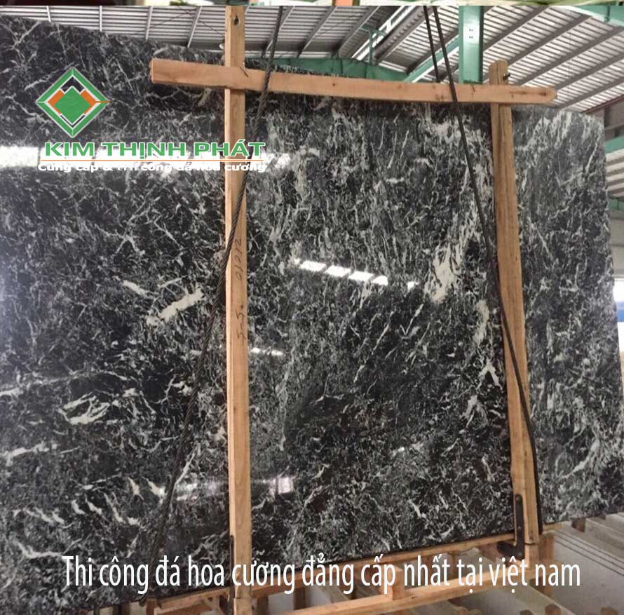 đá hoa cương cao cấp đen vân mây